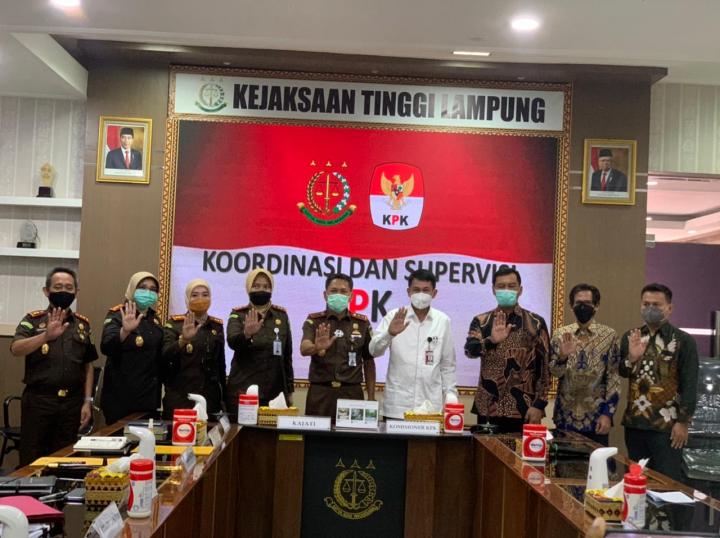 Komisioner KPK RI Lakukan Kunjungan Kerja di Kejati Lampung